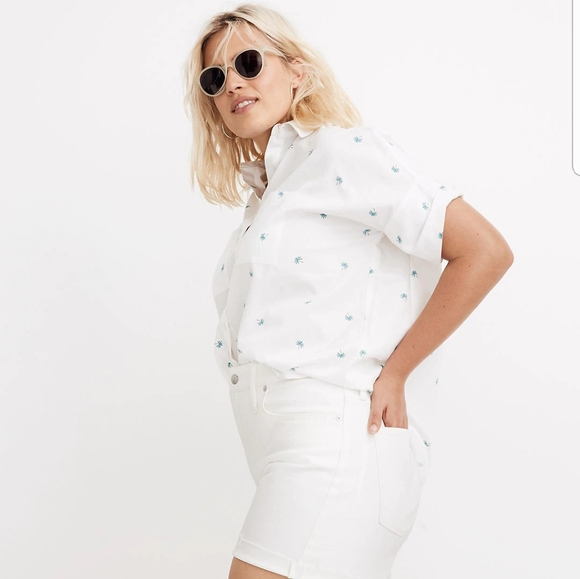 Madewell High-Rise Denim Shorts - Picture 3 of 7